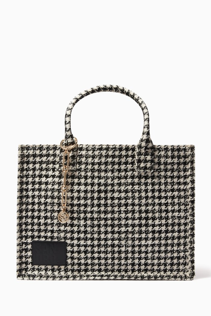 

Kasbah Large Tote Bag in Tweed, Multicolour