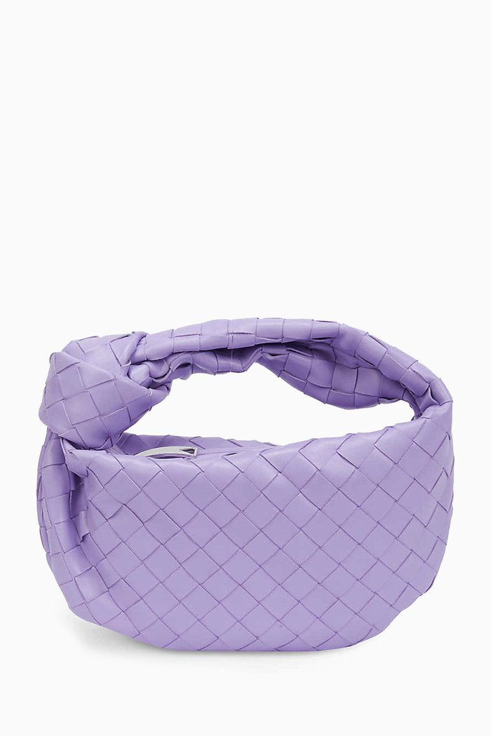 

The Mini Jodie Bag in Intrecciato Nappa, Purple