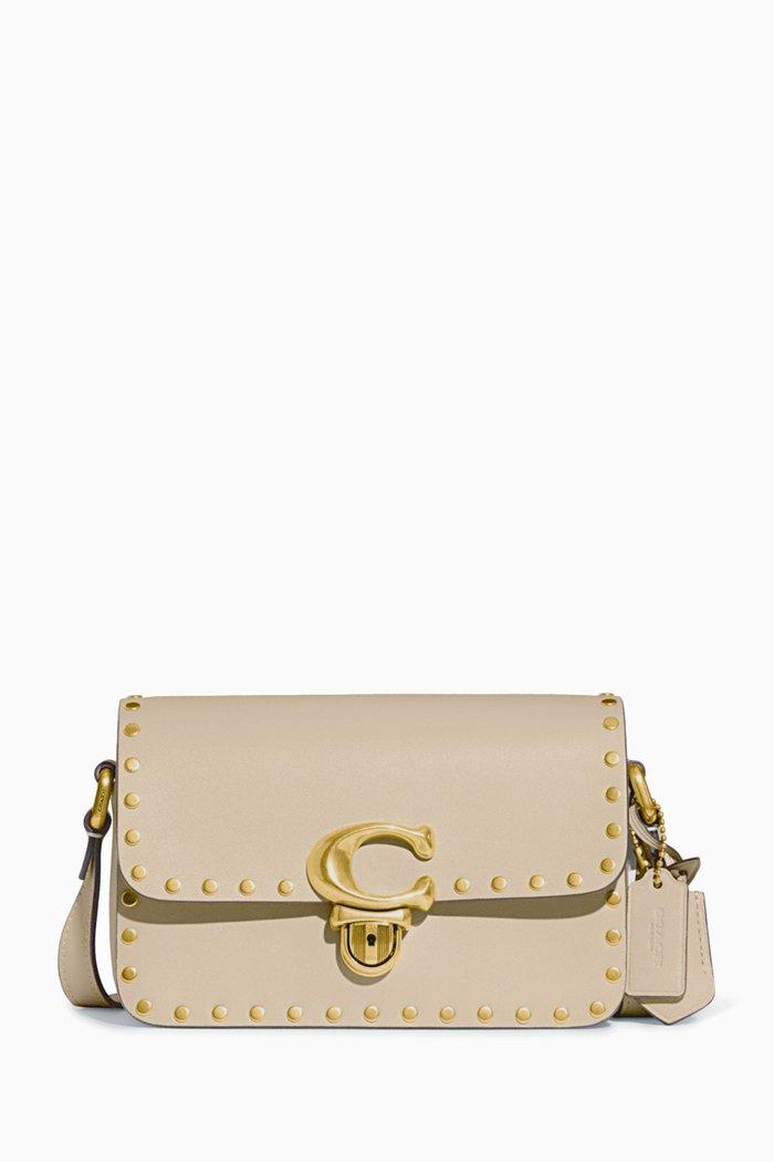 

Studio 19 Shoulder Bag in Leather, White