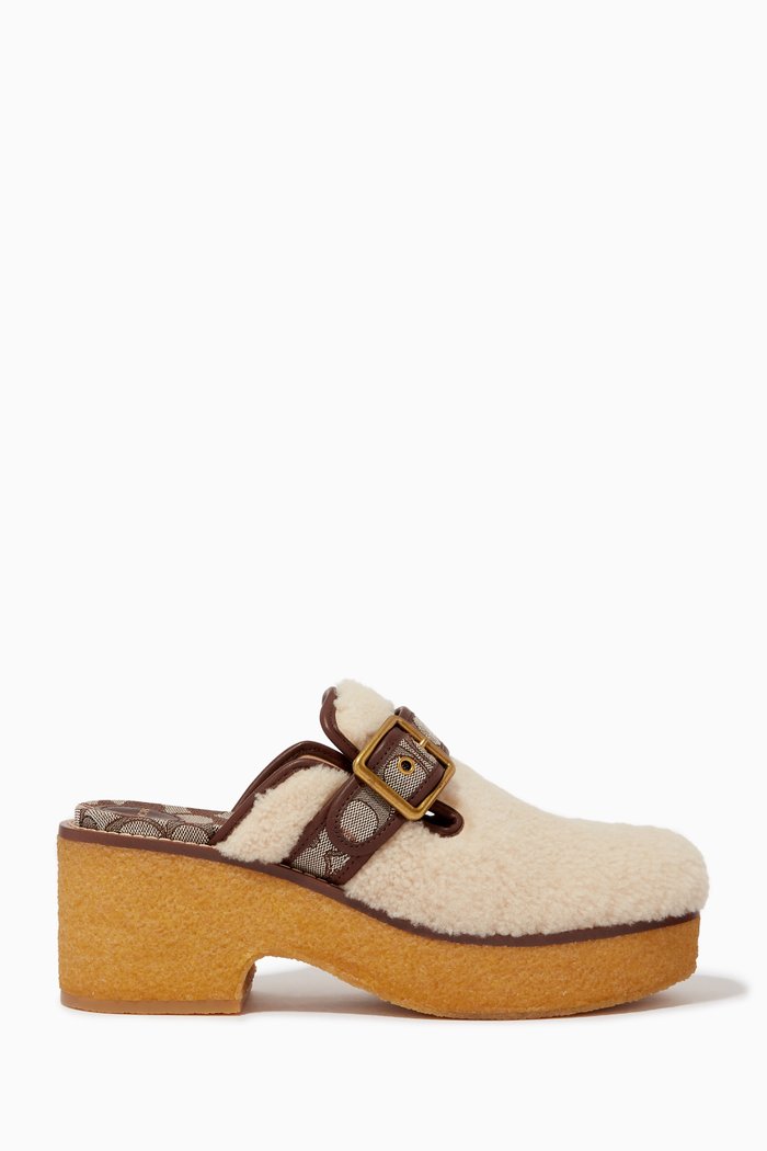 

Dylan Clogs in Leather, Neutral
