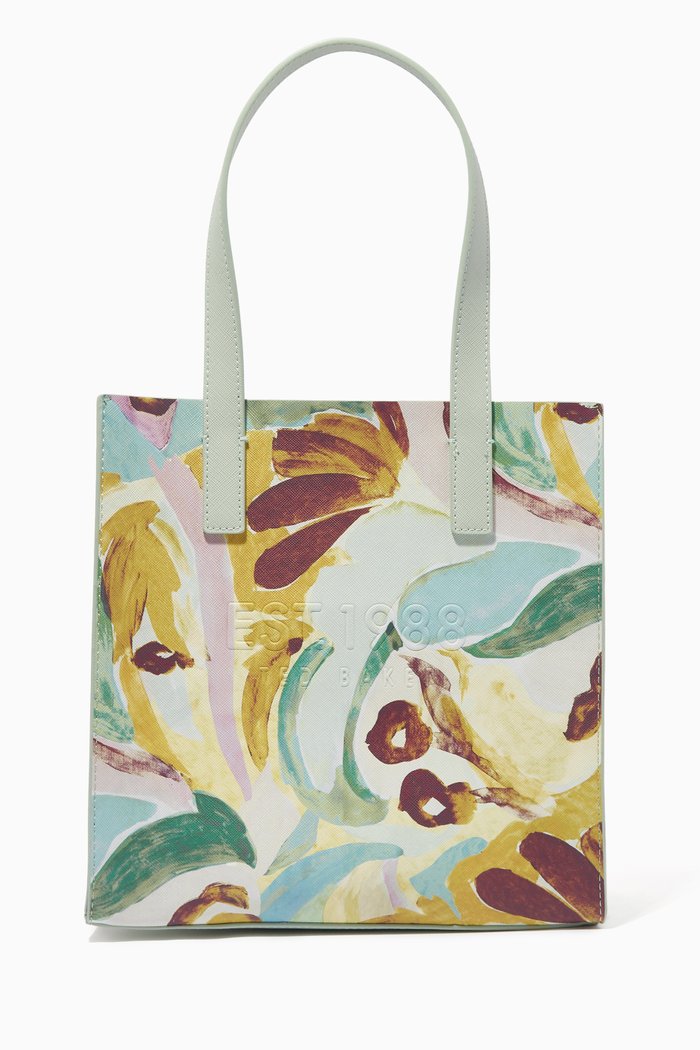 

Briscon Sand Dune Brush Strokes Icon Bag in PVC, Green