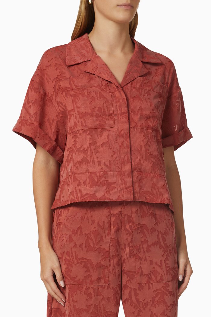 

Cilest Boxy Shirt, Brown