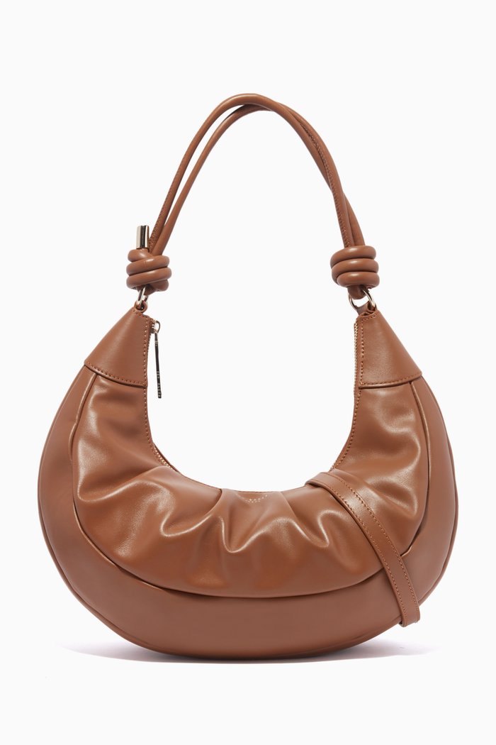 

Twilila Crossbody Bag in Bovine Leather, Brown
