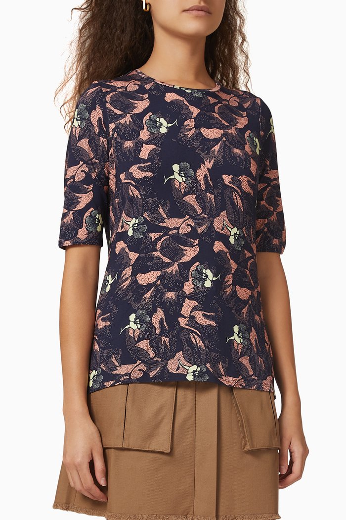 

Jazzaa Printed Top, Blue