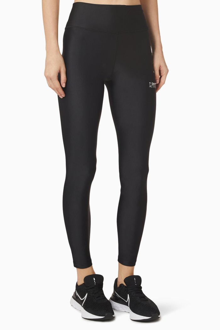 

KK Logo Leggings, Black