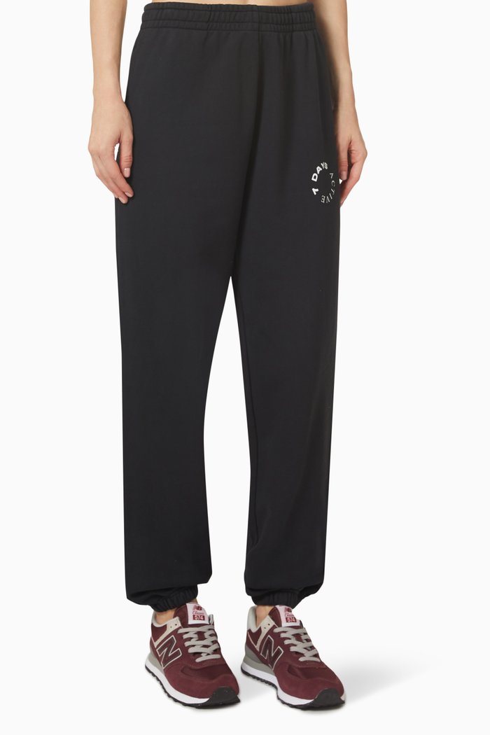 

Monday Sweatpants in Organic Cotton, Black