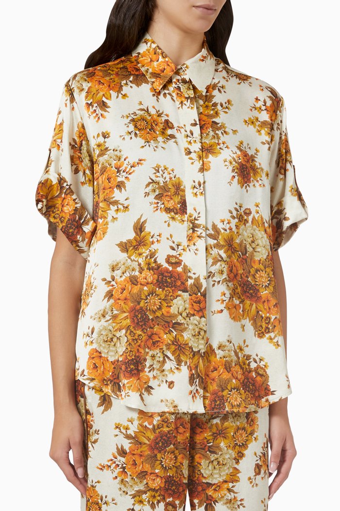 

Derby Shirt in Silk, Neutral