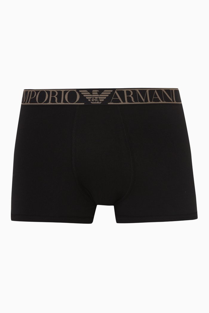 Boxers in Cotton, Black