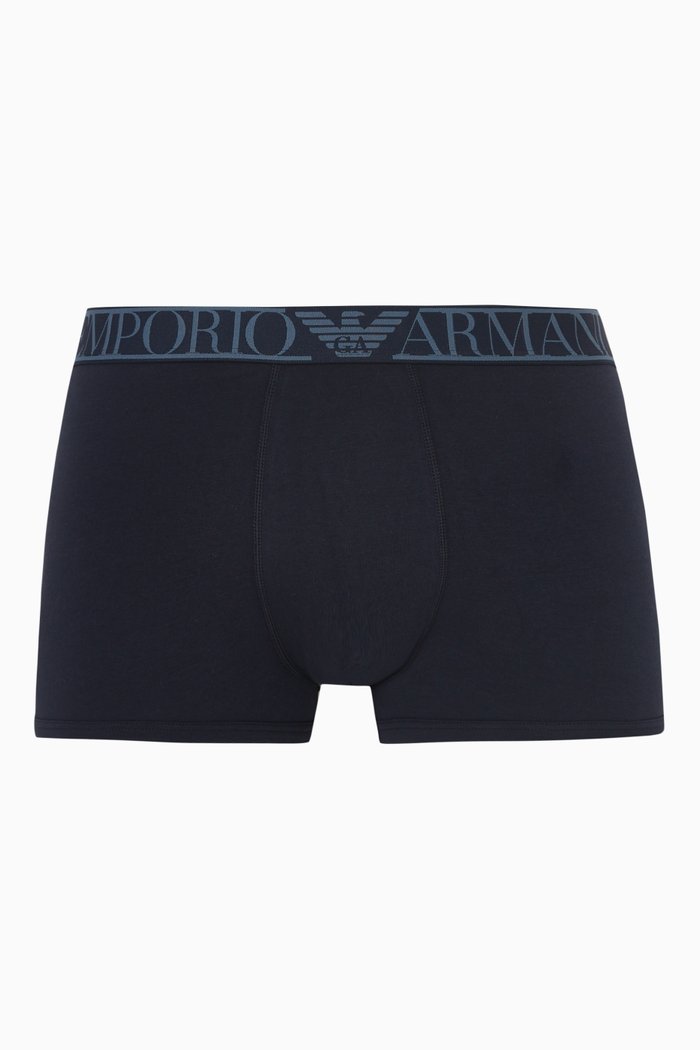 Boxers in Cotton, Blue