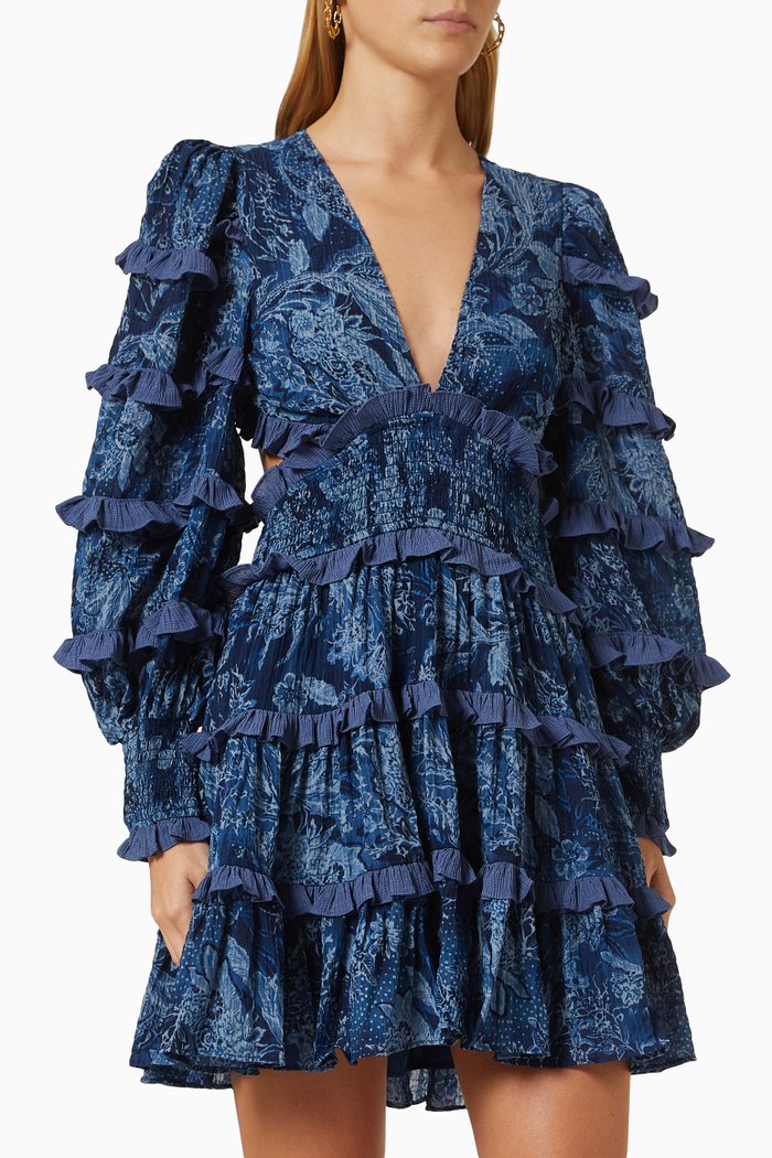 

Alvernia Mini Dress, Blue