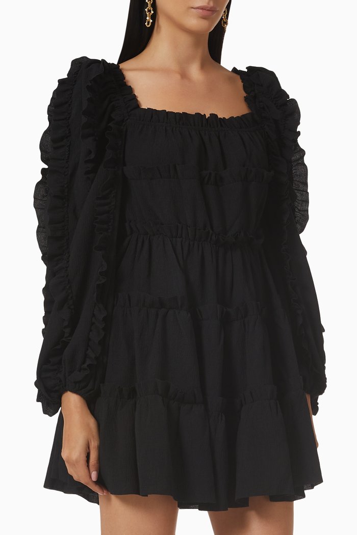 

Tilloo V-Neckline Dress, Black