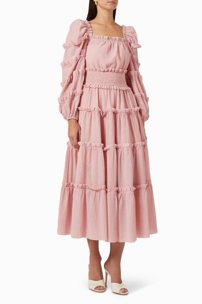 

Sapona Midi Dress, Pink