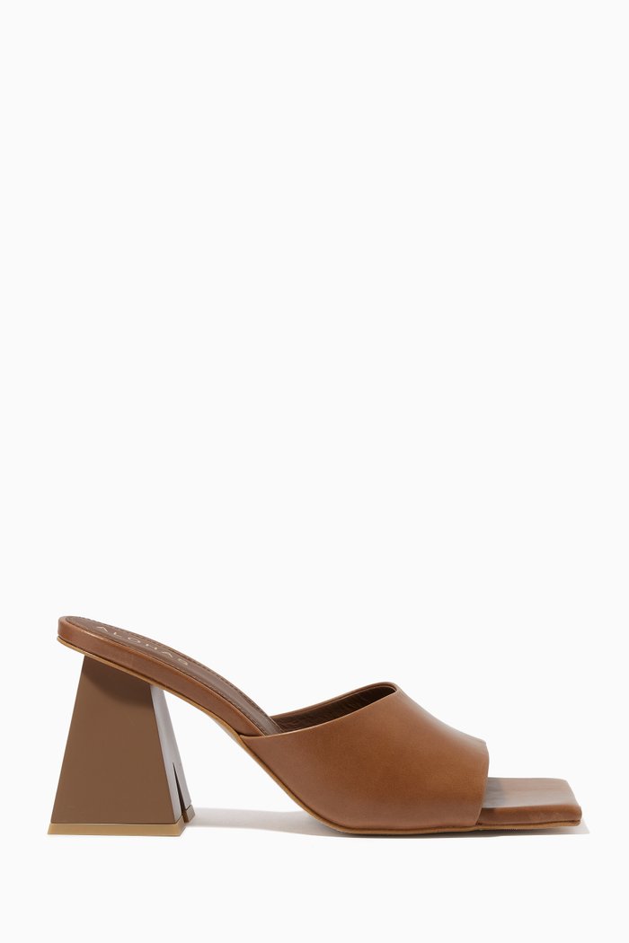 

Dune 75 Mules in Leather, Brown