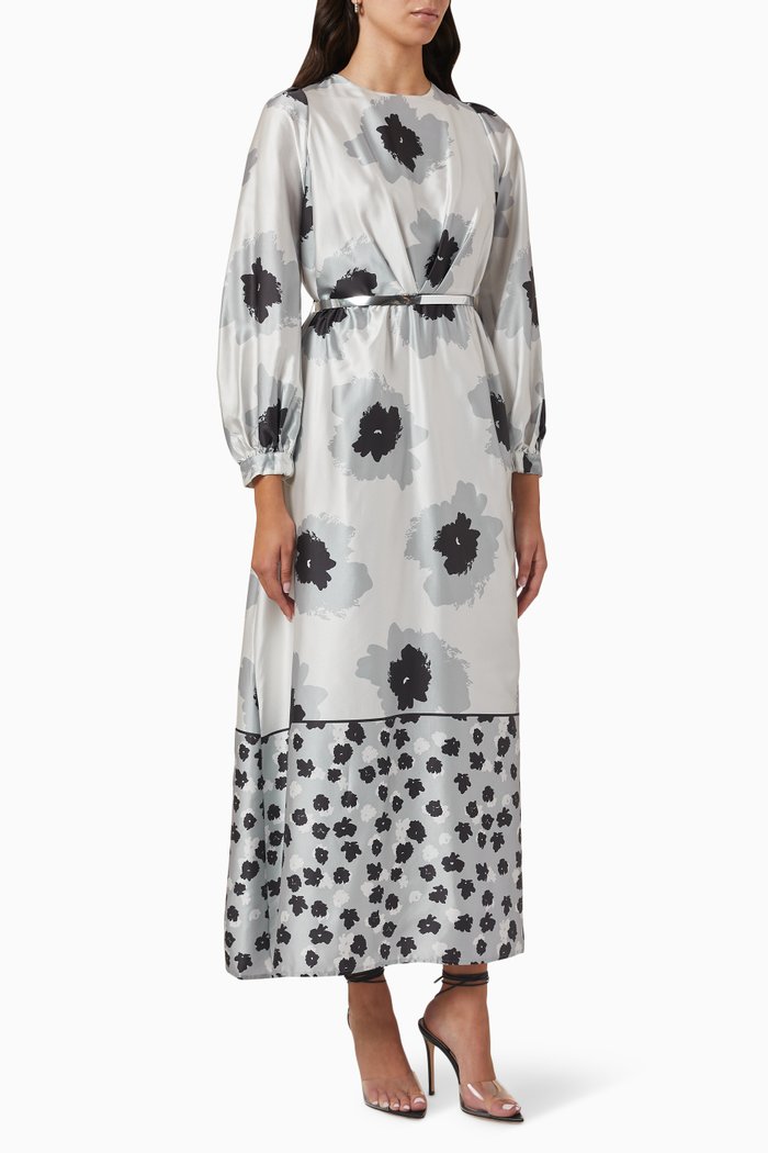 

Stamp Flower Print Dress, Multicolour