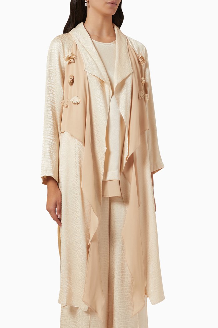 

Floral Tassel Top & Inner Set, Neutral