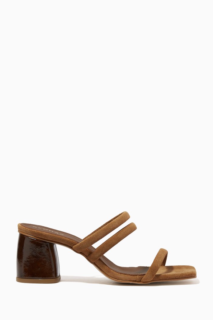 

Indiana 60 Mules in Suede, Brown
