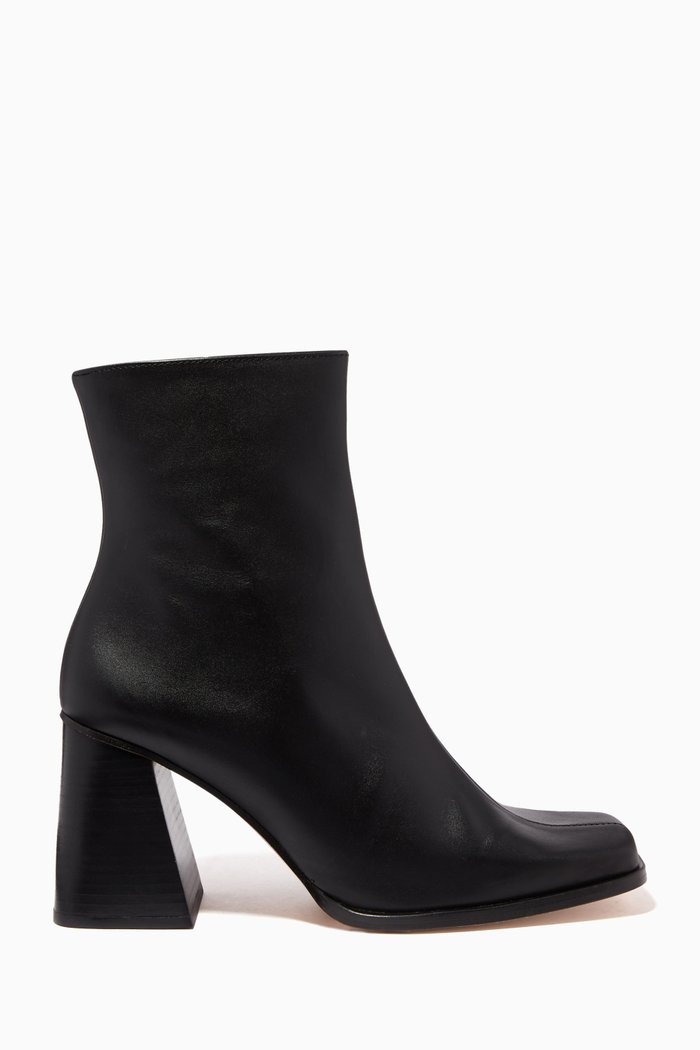

South Ankle Boots in Leather, Black