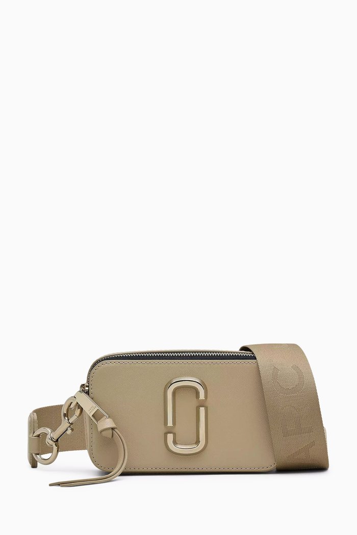 

The Snapshot DTM Camera Crossbody Bag in Leather, Neutral