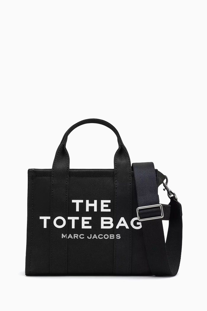 

The Medium Tote Bag in Cotton Canvas, Black