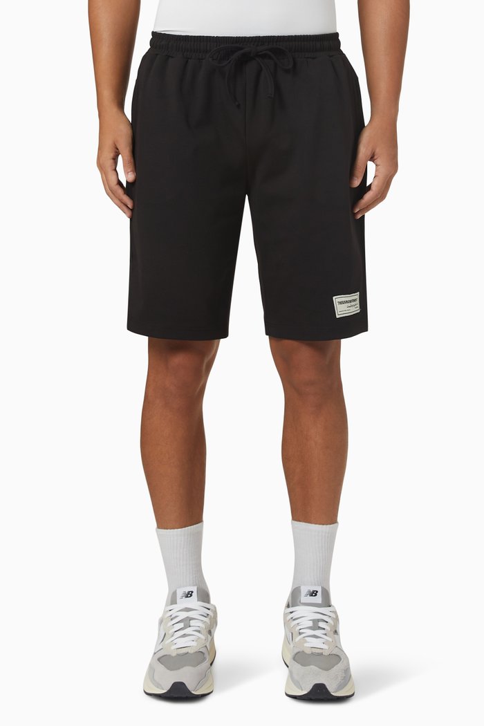 

Single Layer Shorts in Recycled Blend, Black