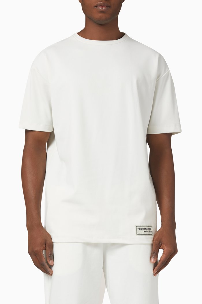 

Relaxed Fit T-Shirt in Recycled Blend, White