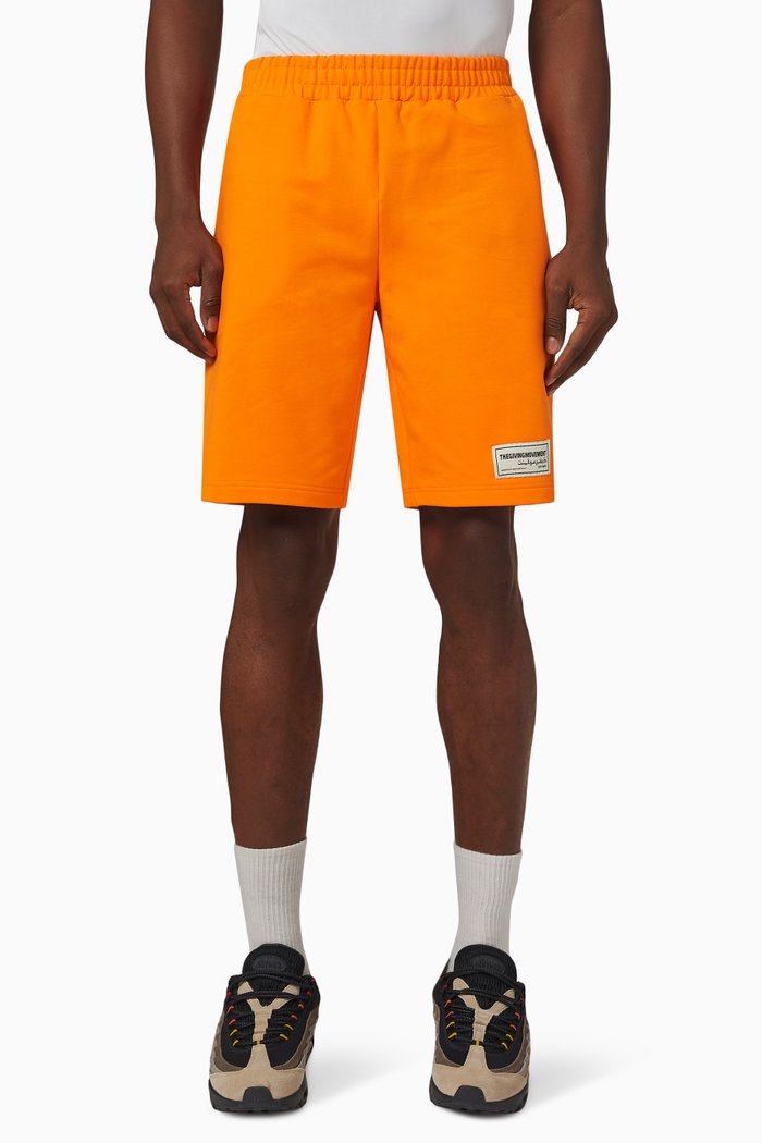 

Lounge Shorts in Organic Cotton, Orange