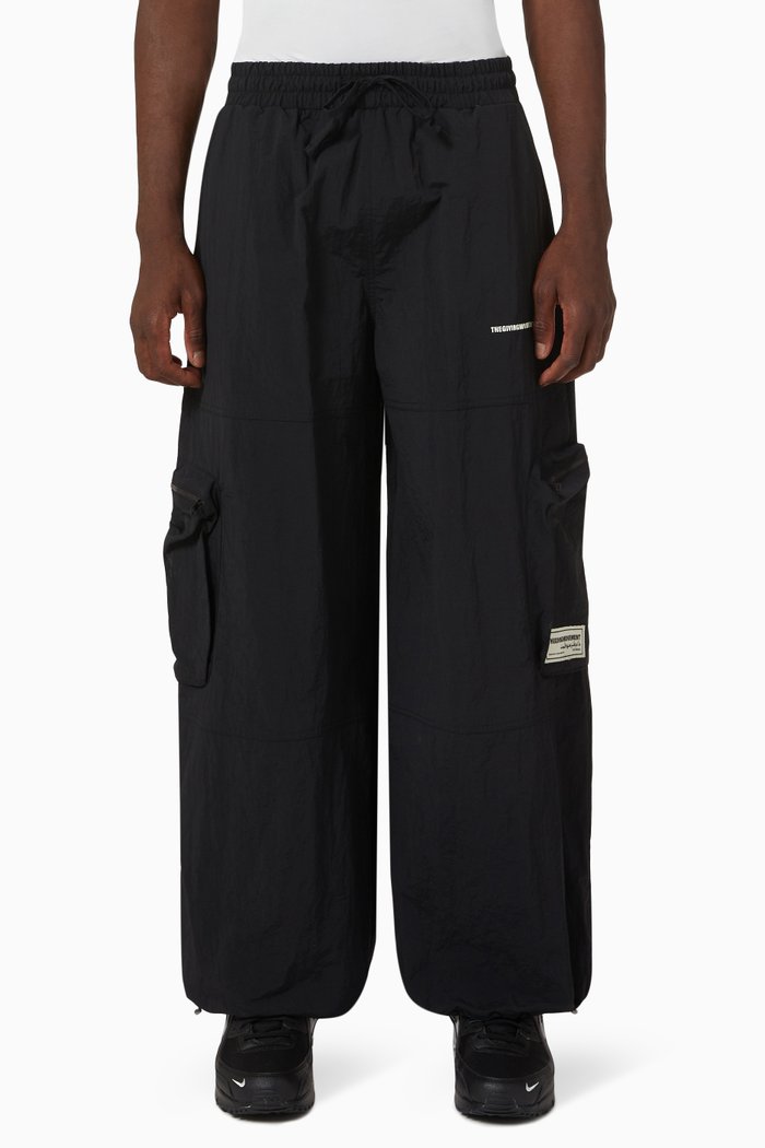 

Super Wide Pants in RE-SHELL100©, Black