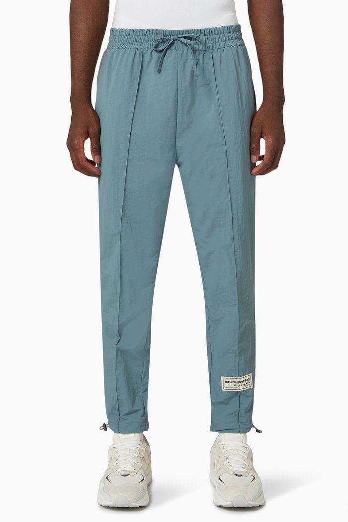 

Skinny Pants in Recycled Nylon, Blue