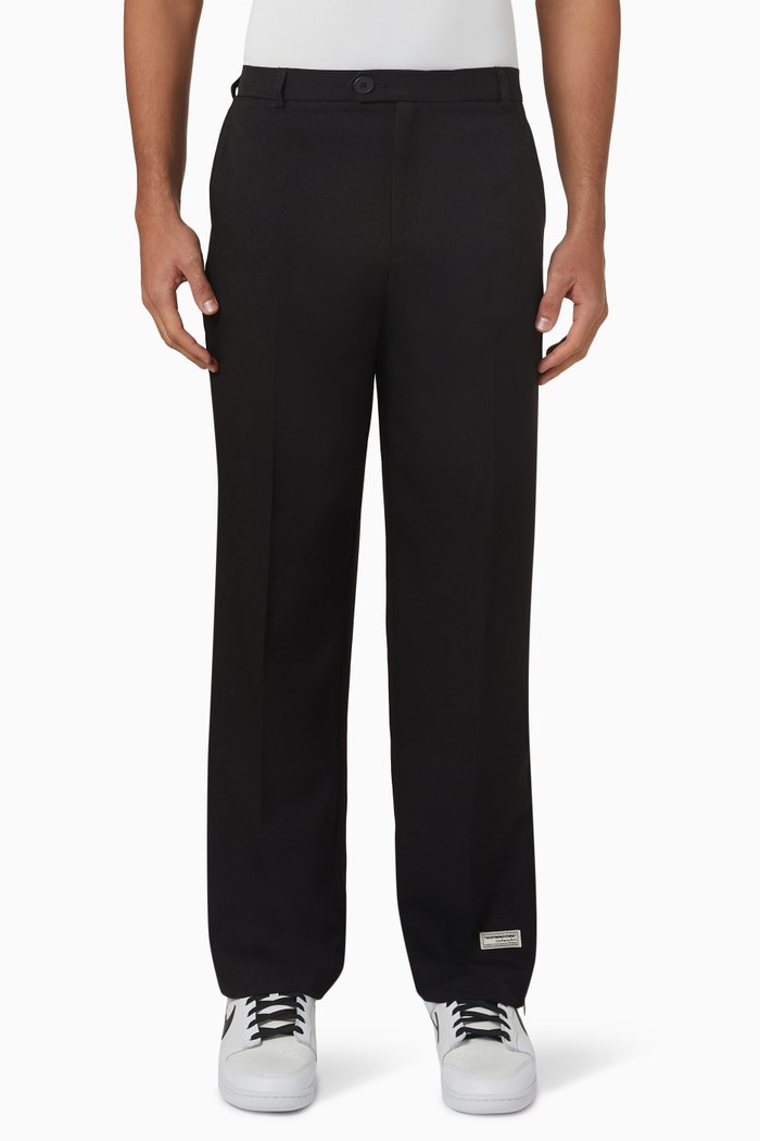 

Straight Leg Pants in RE-FORM100©, Black
