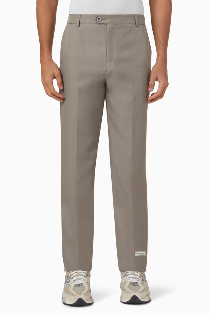 

Straight Leg Trousers in RE-FORM100©, Brown