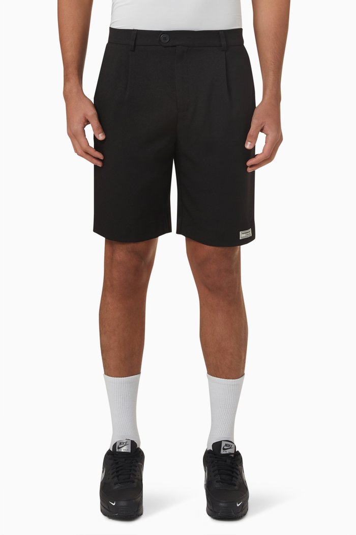 

Tailored Shorts in RE-FORM100©, Black
