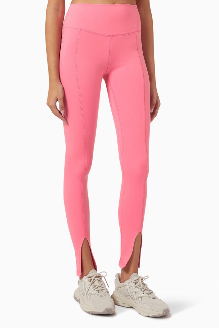 

Split Leggings in Recycled Blend, Pink