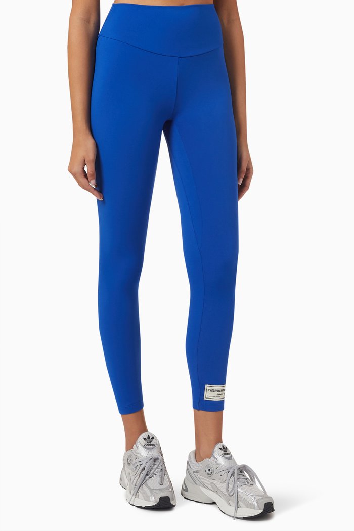 

Modest Leggings 24" in Recycled Blend, Blue
