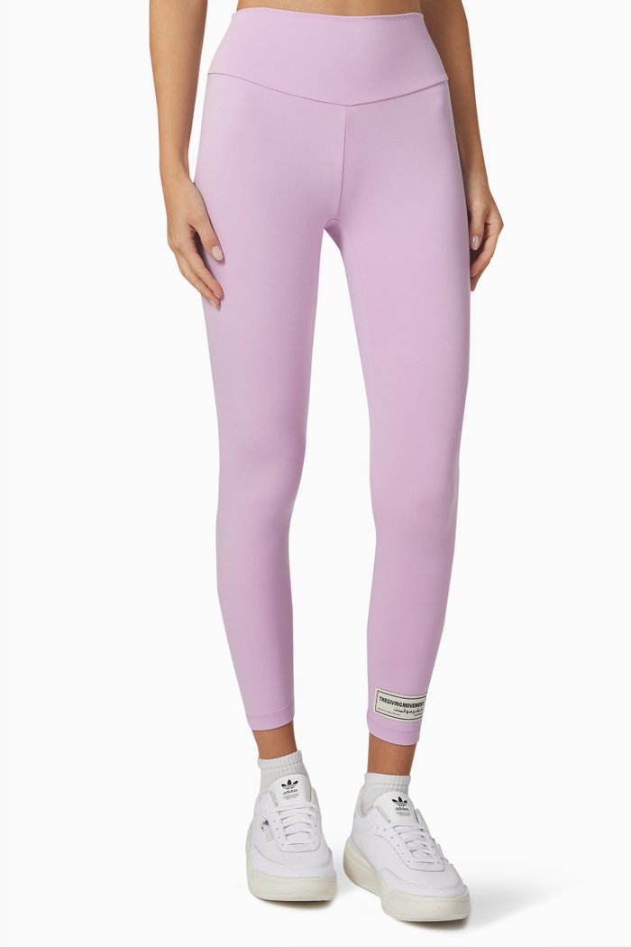 

Modest Leggings 24" in Recycled Blend, Purple