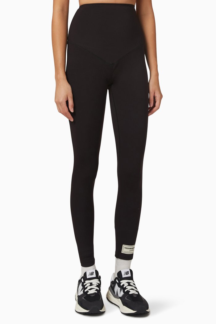 

SoftSkin Maternity Leggings, Black