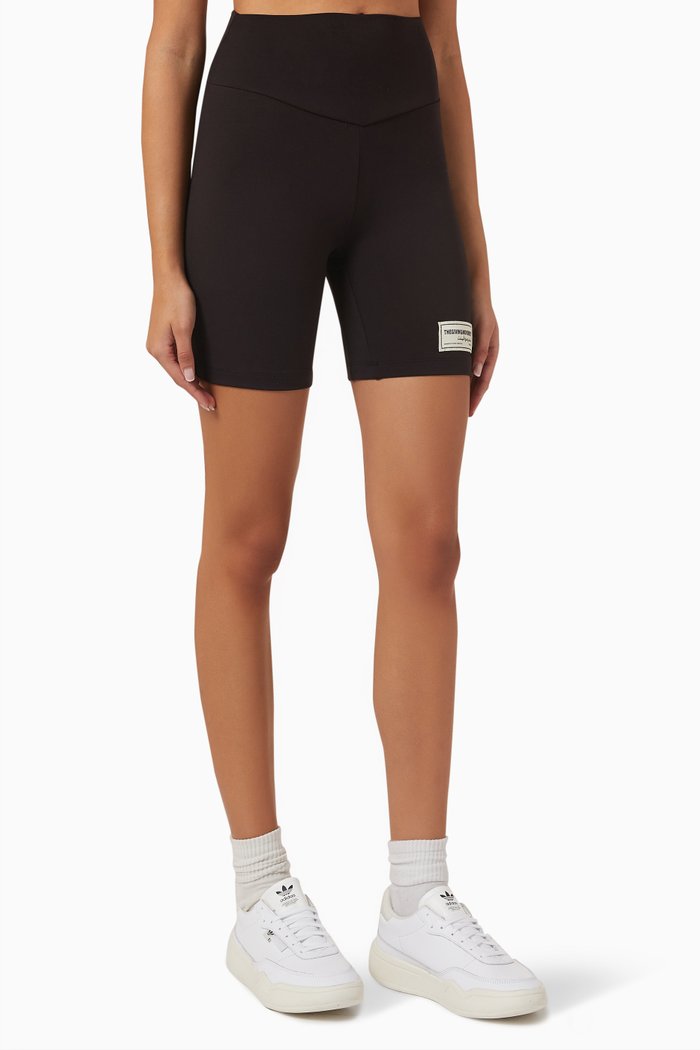 

Biker Shorts in Recycled Blend, Black