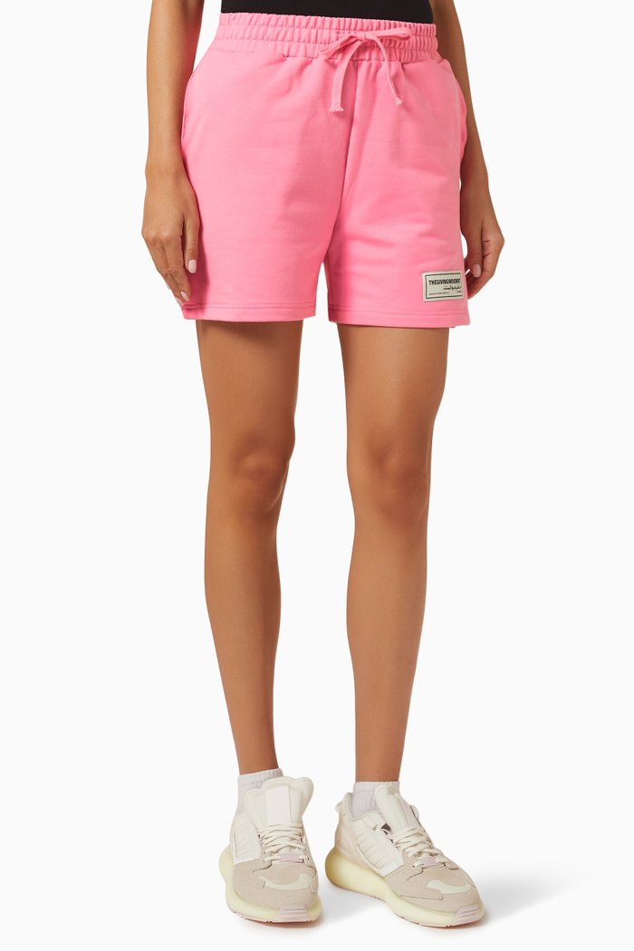 

Shorts in Organic Cotton, Pink