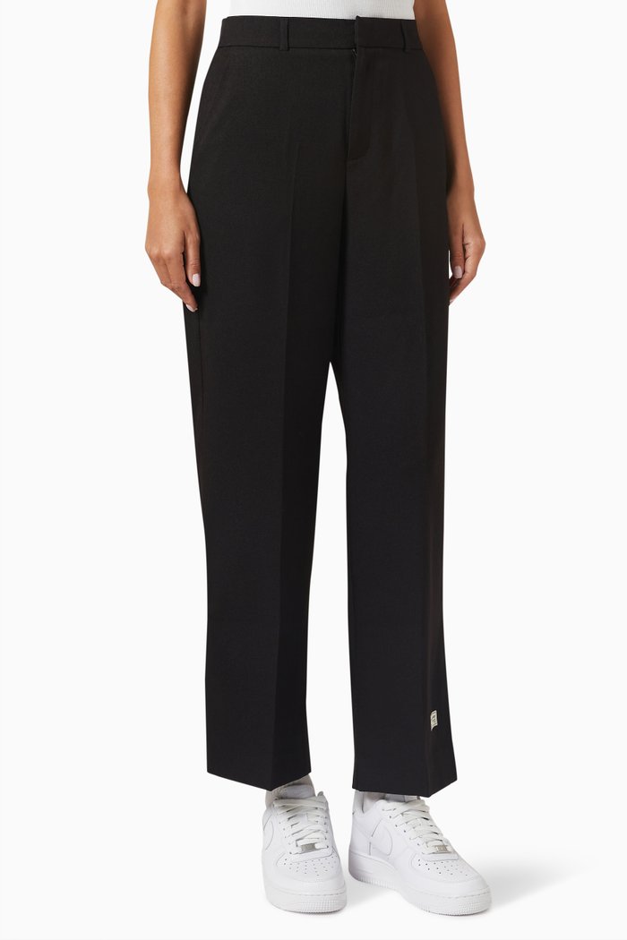 

Re-form Split Hem Trousers, Black