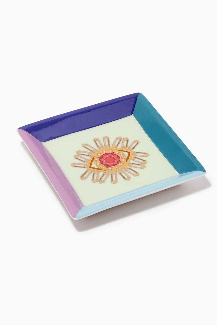 

Large Evil Eye Jewellery Tray, Multicolour