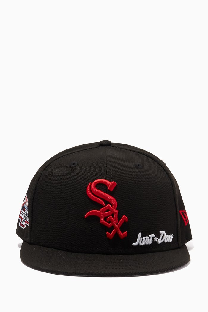

x New Era Chicago White Sox Cap in Canvas, Black