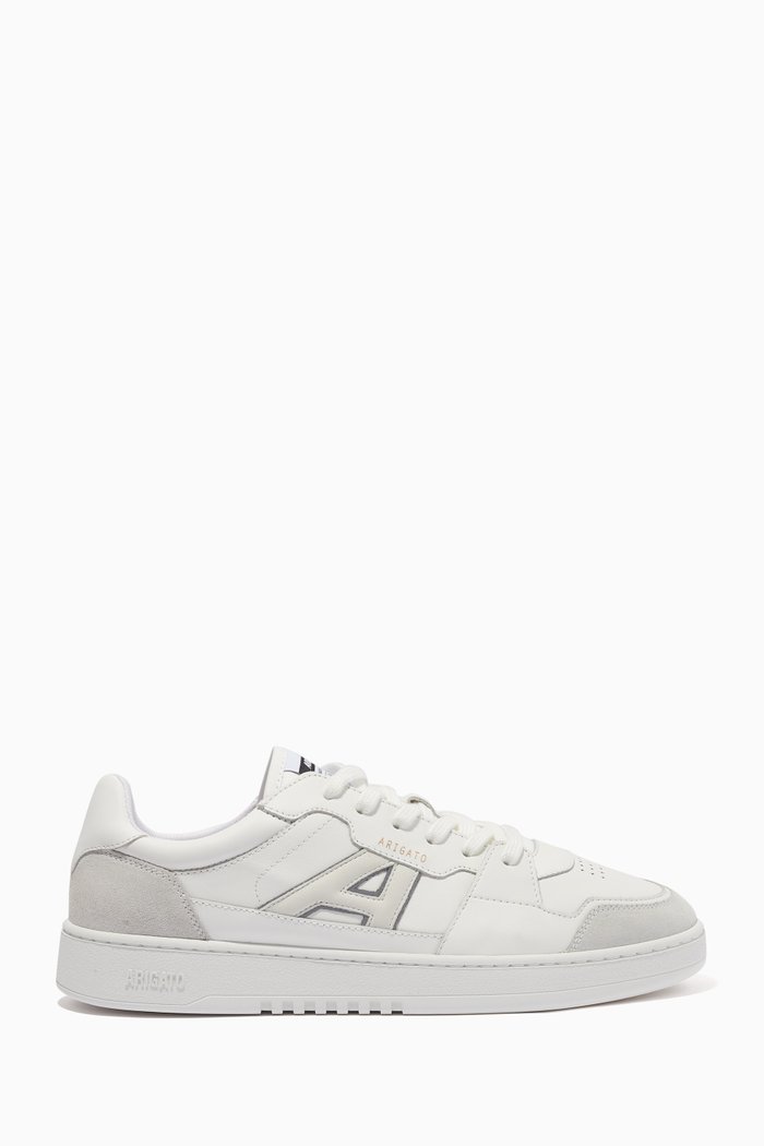 

A-Dice Lo Sneakers in Leather, White
