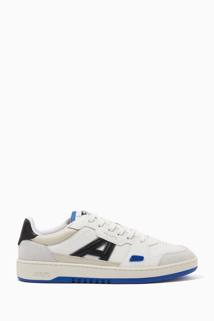 

A-Dice Lo Sneakers in Leather & Suede, White