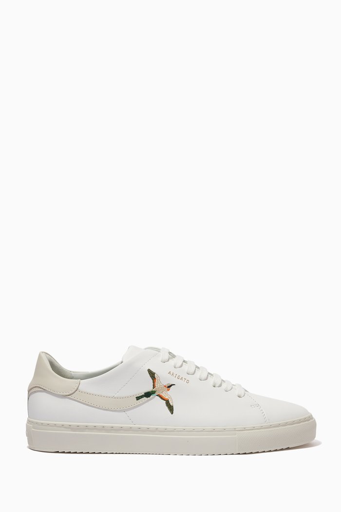 

Clean 90 Bee Bird Sneakers in Leather, White