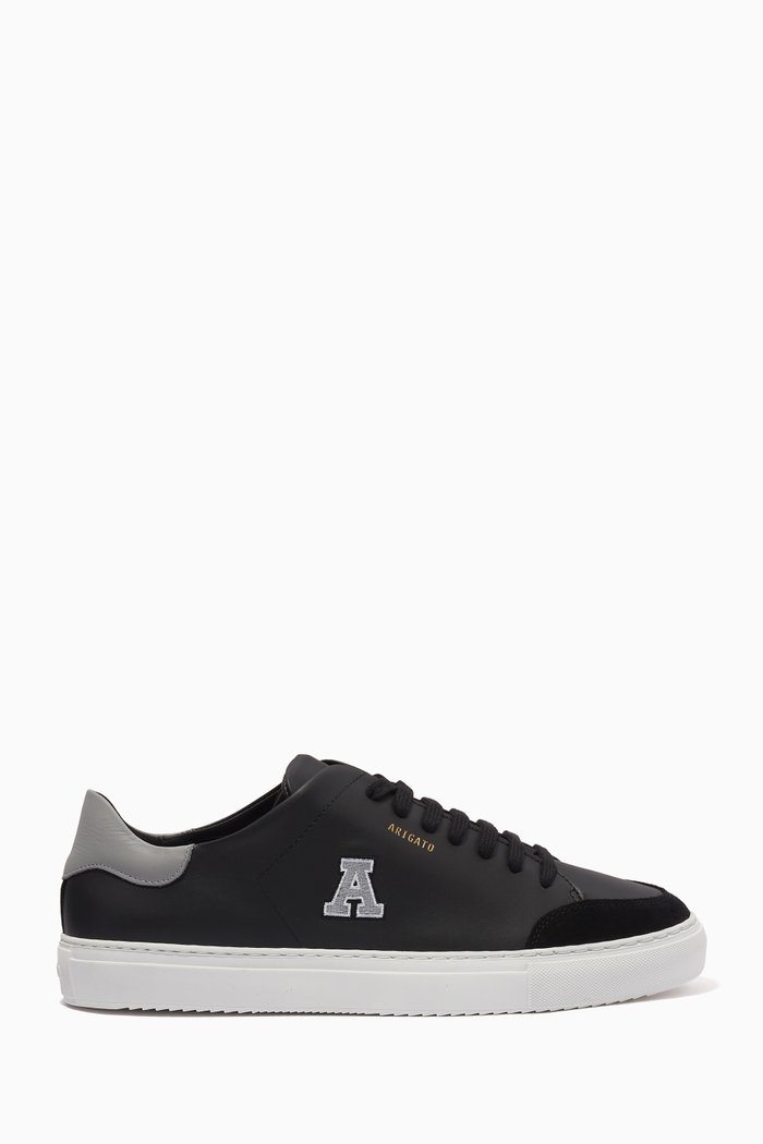 

Clean 90 College A Sneakers in Leather, Black