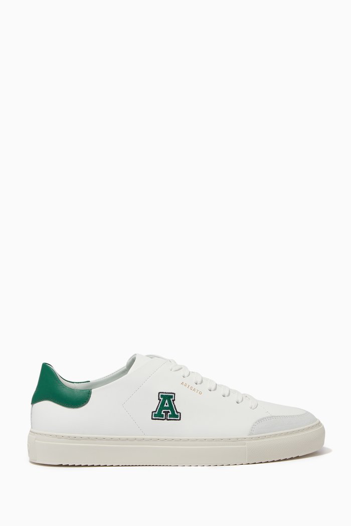 Clean 90 College A Sneakers in Leather, White