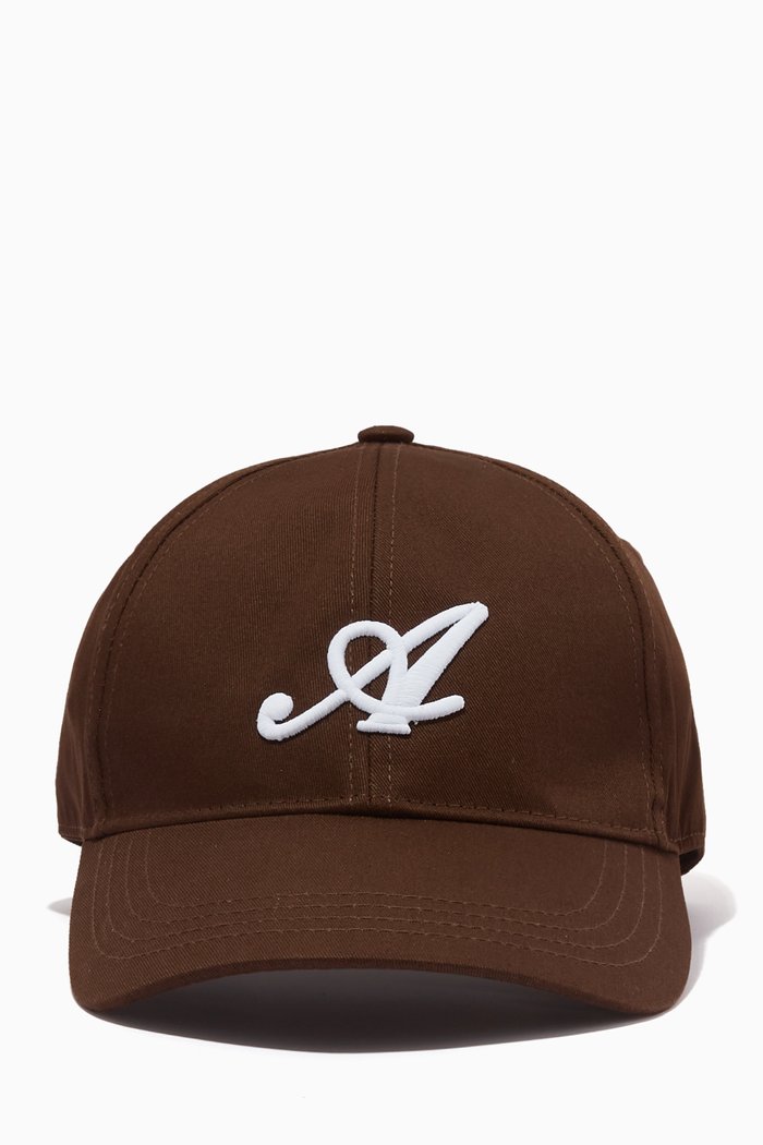 Signature Cap in Cotton, Brown
