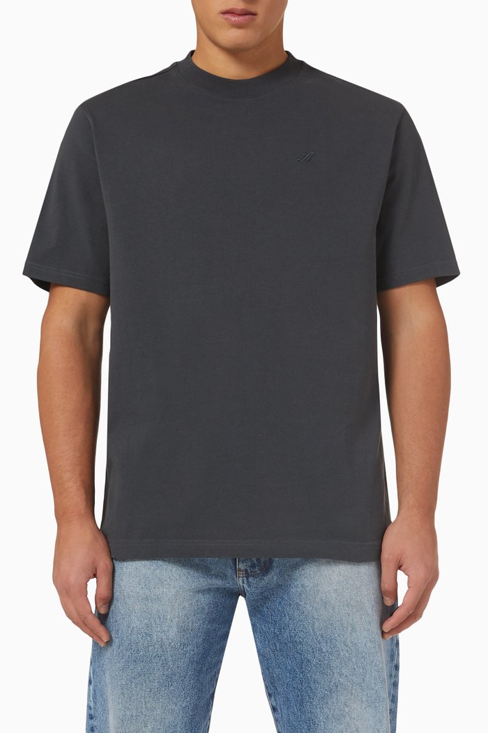 

Signature T-shirt in Organic Cotton, Black