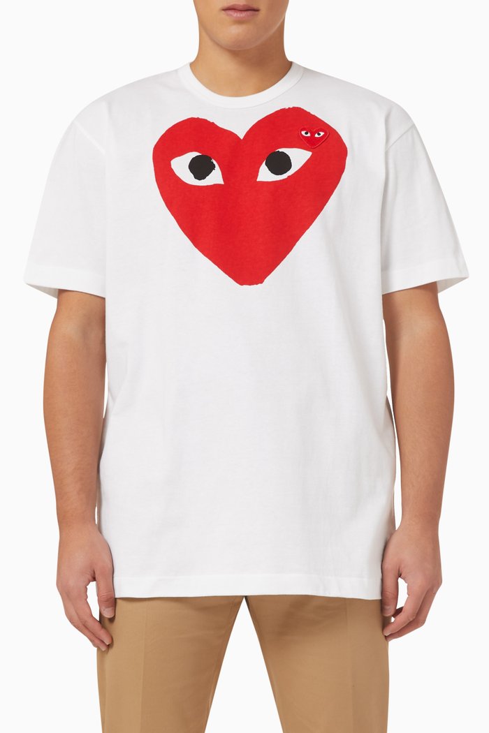 

Play T-shirt in Cotton Jersey, White