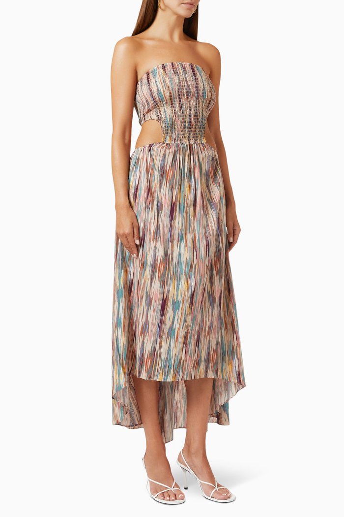 

Myka Dress in Cotton, Multicolour