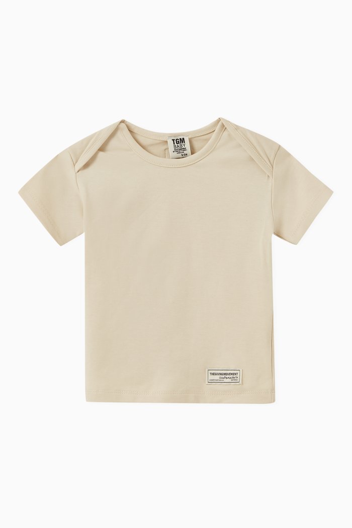 

Logo T-shirt in Organic Cotton, Neutral